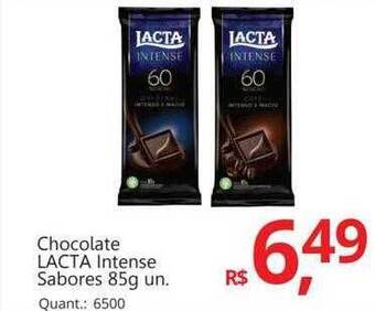 Supermercados Koch Chocolate lacta intense sabores oferta