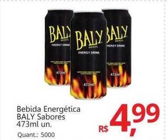 Supermercados Koch Bebida energética baly sabores oferta