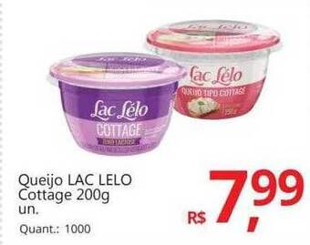 Supermercados Koch Queijo lac lelo cottage oferta