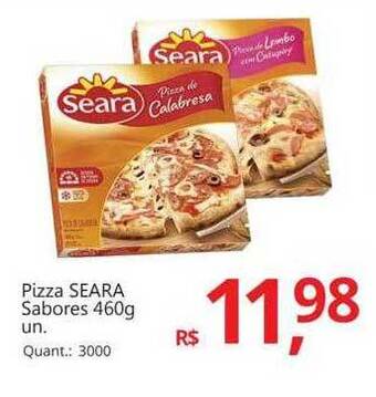 Supermercados Koch Pizza seara sabores oferta