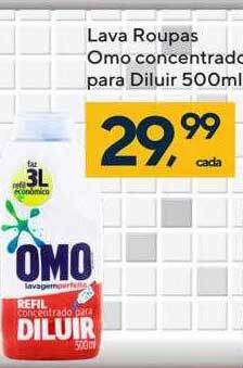 Coop Lava roupas omo concentrado para diluir oferta
