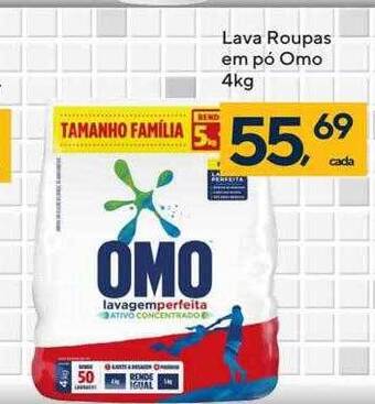 Coop Lava roupas em pó omo oferta