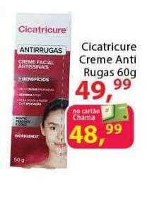Chama Supermercados Cicatricure creme anti rugas oferta