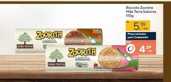 Coop Biscoito zooreta mãe terra sabores oferta