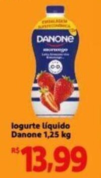 Extra Supermercado Iogurte Liquido Danone 1.25kg oferta