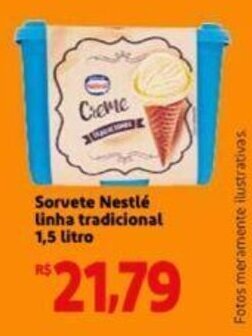 Extra Supermercado Sorvete Nestle Linha Tradicional 1.5L oferta