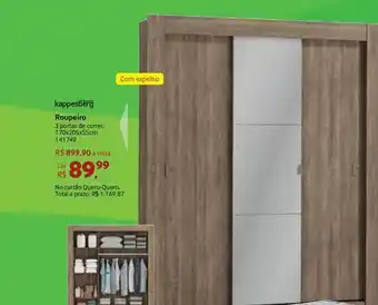 Quero Quero Roupeiro Kappesberg oferta