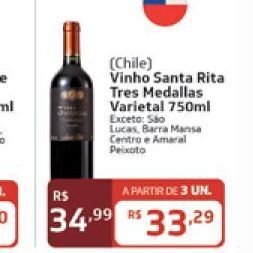Royal Supermercados Vinho oferta