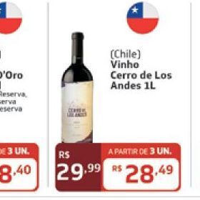 Royal Supermercados Vinho oferta