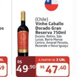 Royal Supermercados Vinho oferta