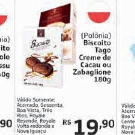 Royal Supermercados Biscoito oferta