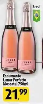 Espumante Lunar Perfeito Moscatel 750ml