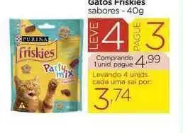 Carrefour Market Snack P Gatos Friskies Leve 4 Pague 3 oferta