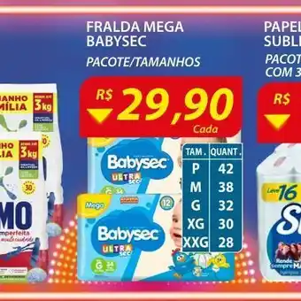 Assaí Atacadista Fralda mega oferta
