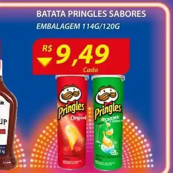 Assaí Atacadista Batata pringles sabores oferta