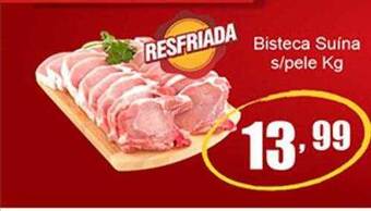 Dubom Supermercados Bisteca suína s-pele kg oferta