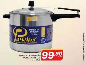 GBarbosa Panela de pressão polida panelux 7 litros oferta