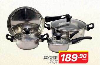 GBarbosa Conjunto de panelas krea oferta