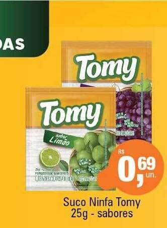 Supermercados Alvorada Suco ninfa tomy oferta
