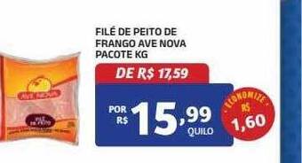 Bahamas Mix Filé de peito de frango ave nova pacote kg oferta