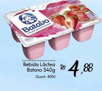 Giassi Supermercados Bebida láctea batavo oferta
