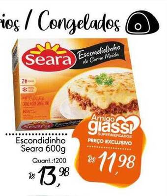 Giassi Supermercados Escondidinho seara oferta