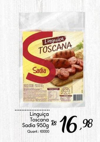 Giassi Supermercados Linguiça toscana sadia oferta