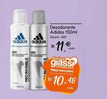 Giassi Supermercados Desodorante adidas oferta