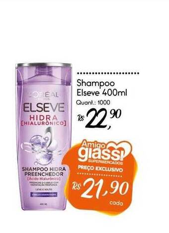 Giassi Supermercados Shampoo elseve oferta