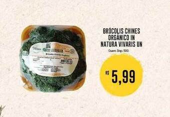 Bistek Supermercados Brócolis chines orgânico in natura vivaris un oferta
