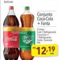 Supermercados Condor Conjunto coca-cola + fanta oferta