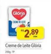 Supermercados Condor Creme de leite glória oferta
