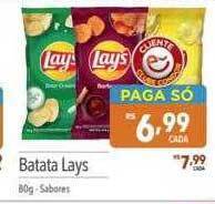 Supermercados Condor Batata lays oferta