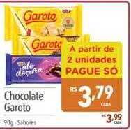 Supermercados Condor Chocolate garoto oferta