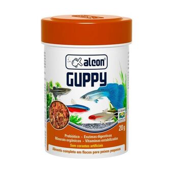 Alimento para peixe alcon guppy 20gr