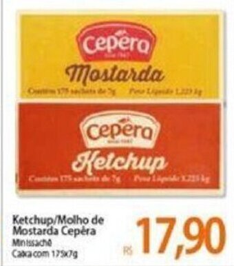 Atacadão Ketchup/ Molho de Mostarda Cepera oferta