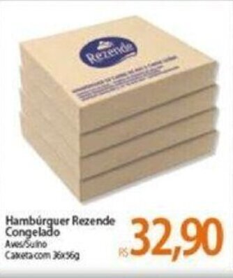 Atacadão Hamburguer rezende Congelado oferta