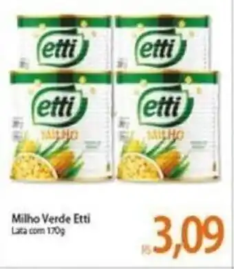 Atacadão Milho Verde Etti 170g oferta