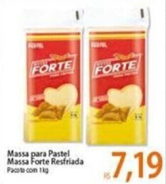 Atacadão Massa para Pastel Massa Forte Resfriada 1kg oferta