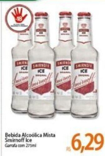 Atacadão Bebida Alcoolica Mista Smirnoff Ice 275ml oferta