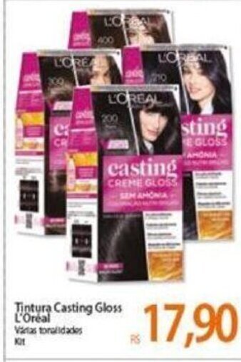 Atacadão Tintura Casting Gloss L'oreal oferta