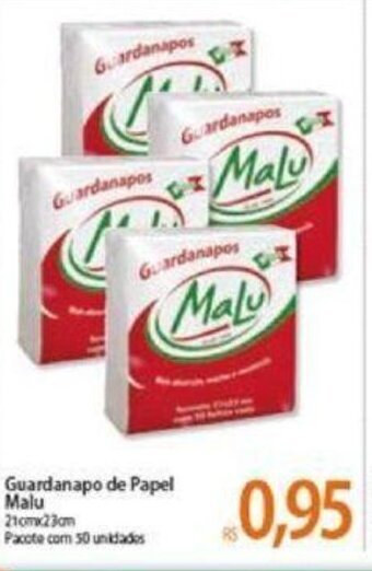 Atacadão Guardanapo de Papel Malu oferta