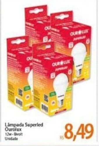 Atacadão Lampada Superled Ourolux oferta