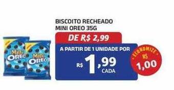 Bahamas Mix Biscoito recheado mini oreo oferta