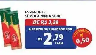 Bahamas Mix Espaguete sêmola ninfa oferta