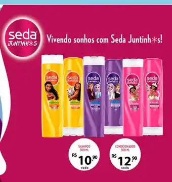 Giassi Supermercados Shampoo seda juntinhos condicionador seda juntinhos oferta