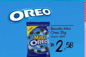 Giassi Supermercados Biscoito mini oreo oferta