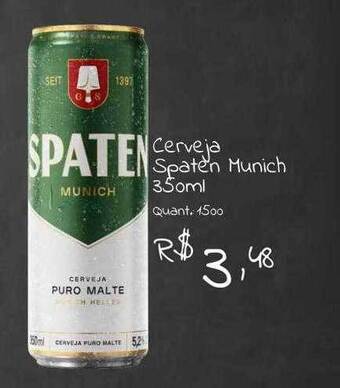 Giassi Supermercados Cerveja spaten munich oferta