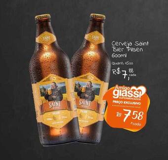 Giassi Supermercados Cerveja saint bier pilsen oferta