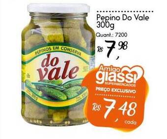 Giassi Supermercados Pepino do vale oferta